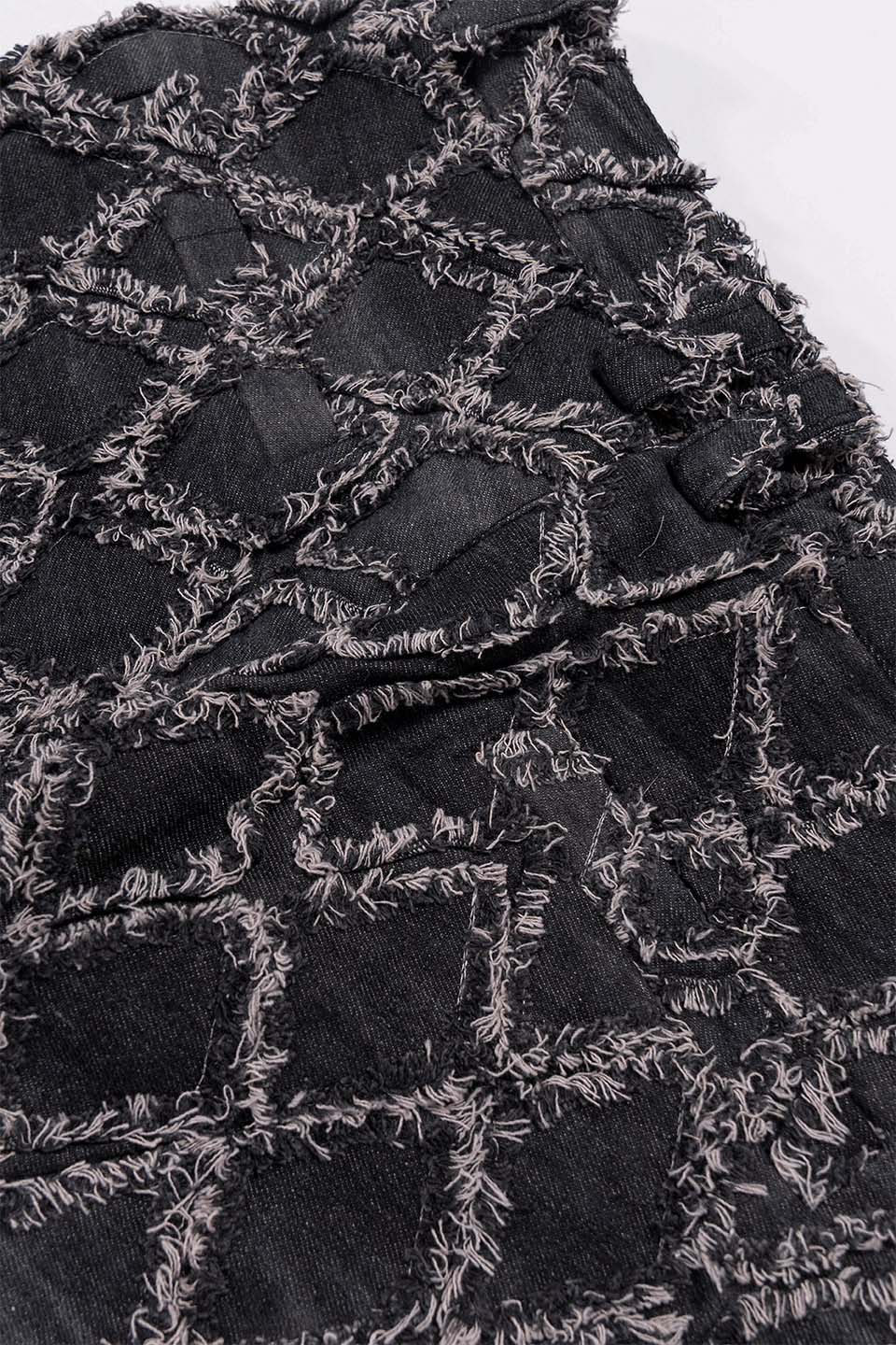 1997shell Tassel Denim Jeans