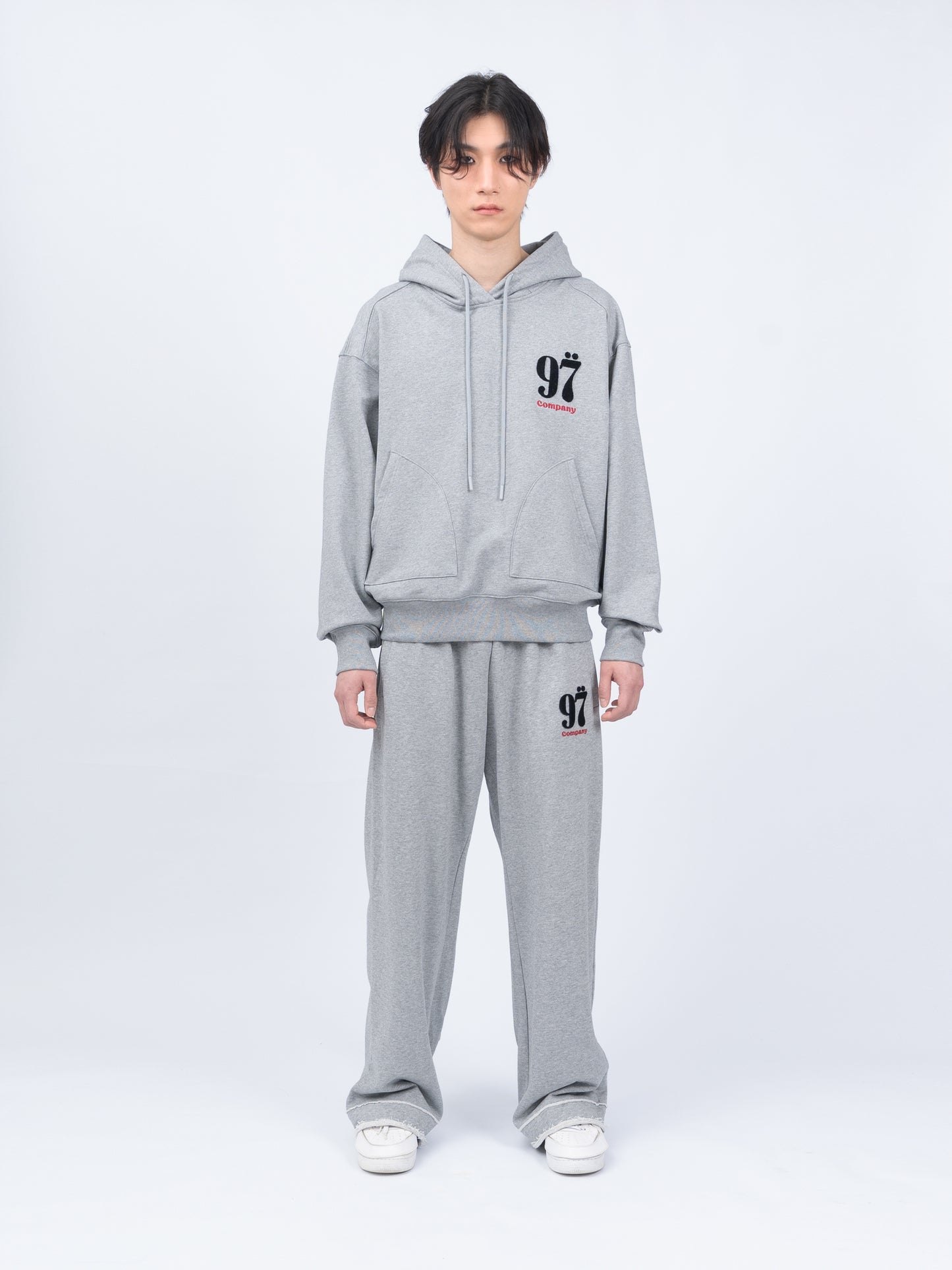 1997shell Stock Logo Sweatpants(Grey)