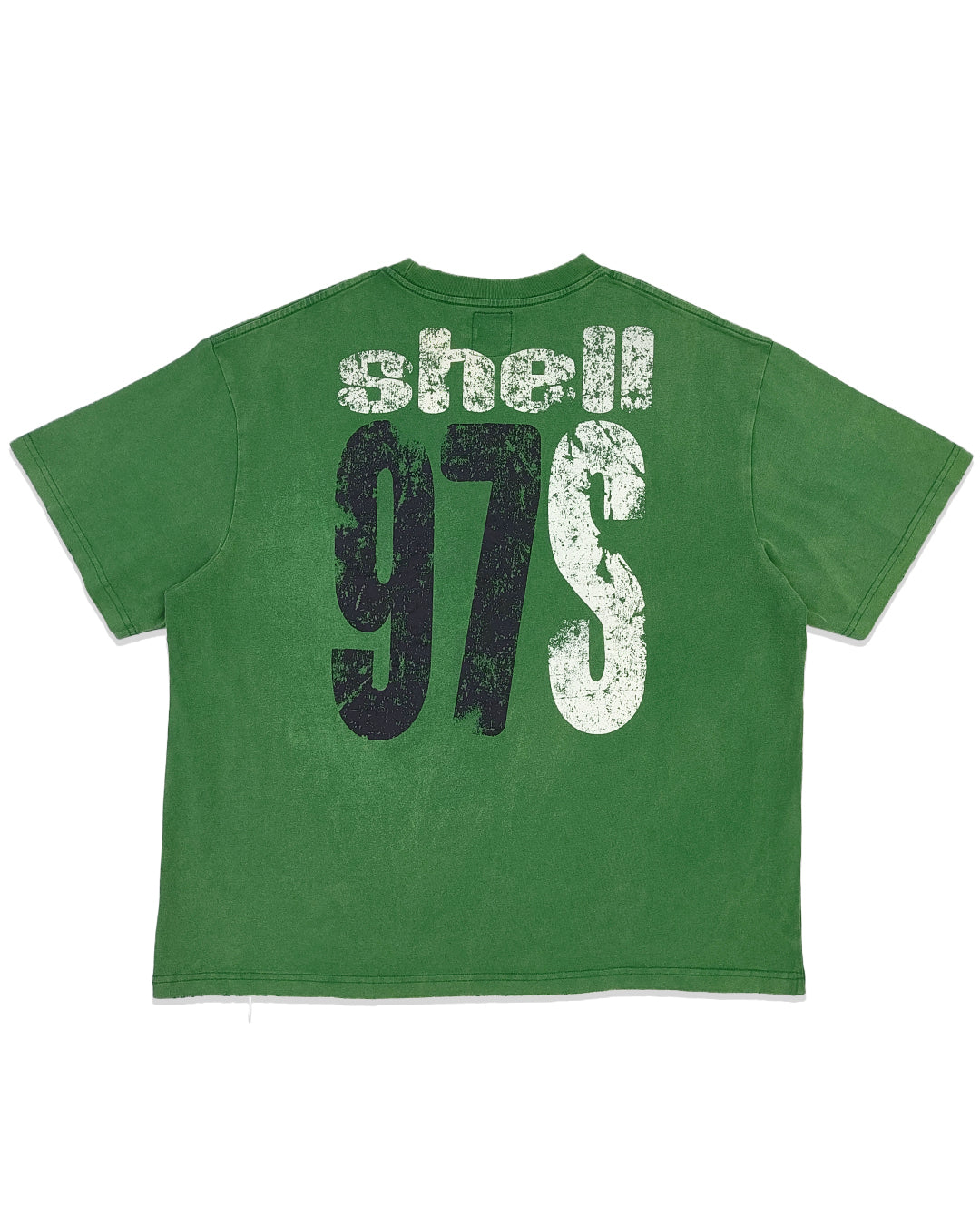 1997Shell WASH GREEN LOGO TEE